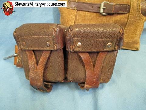  Soviet WWII Pattern Rifleman's Belt Set — image 6