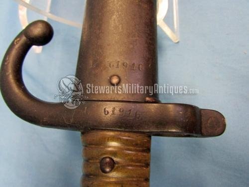  French M1866 Chassepot Bayonet, Matching Numbers, St Etienne 1871 — image 2