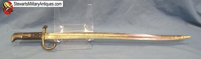  Danish M1867 Sword Bayonet, Holler Mfg — image 2