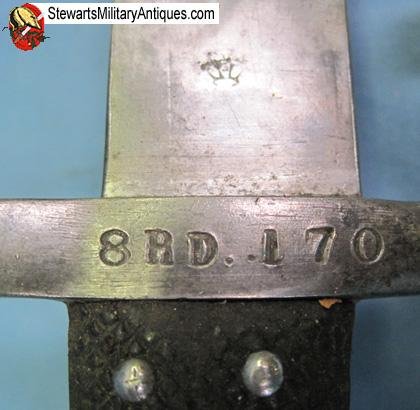  Danish M1867 Sword Bayonet, Holler Mfg — image 3