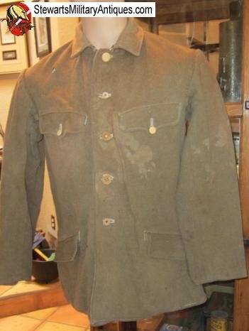  Japanese WWII Army Wool EM Service Tunic — image 3