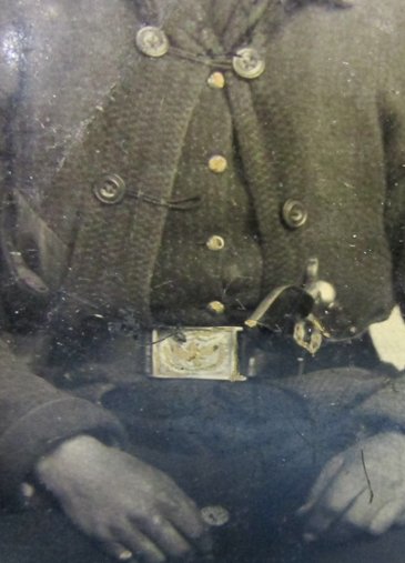  US Civil War Armed Union Solder Tintype, 1/4 Plate — image 5