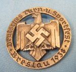 German WWII Breslau Sport Fest Tinnie 1938