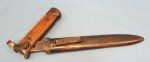 Italian WWII M1938 Folding Blade Cacarno Bayonet