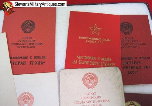  Soviet WWII Documented & Researched Stalingrad Veterans Medal Grouping, 18 Orders & Medals — image 10