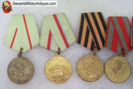  Soviet WWII Documented & Researched Stalingrad Veterans Medal Grouping, 18 Orders & Medals — image 5