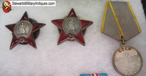  Soviet WWII Documented & Researched Stalingrad Veterans Medal Grouping, 18 Orders & Medals — image 7