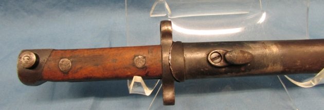  Italian WWII M1938 Fixed Blade Cacarno Bayonet — image 3