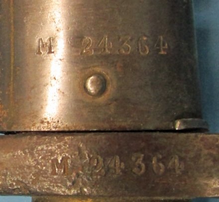  French M1866 Chassepot Bayonet, Matching Numbers, St.Etienne 1871 — image 3