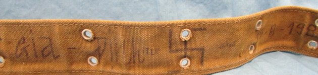  Vietnamese Army Belt & Buckle Set, Soldier Inscribed — image 6