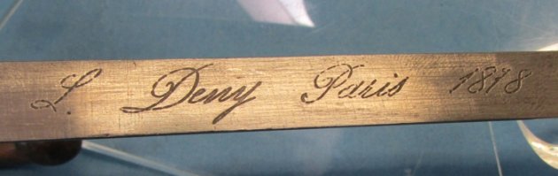  French M1874 Gras Rifle Bayonet, 1878 Paris, Matching — image 4