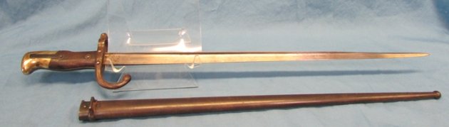  French M1874 Gras Rifle Bayonet, 1878 Paris, Matching — image 5