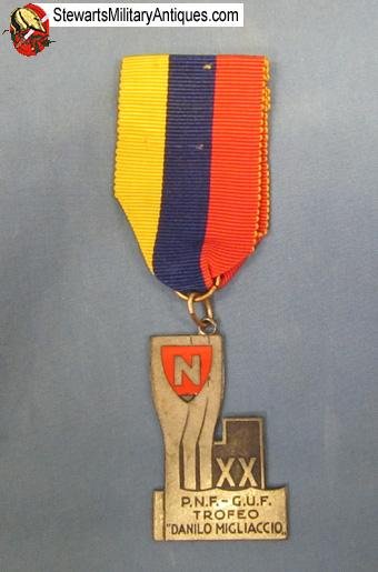  Italian Medal, P.N.F. - G.U.F. — image 2