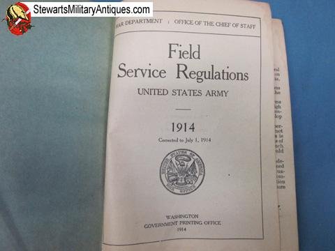  US WWI  Field Service Regulations Army 1914 — image 4