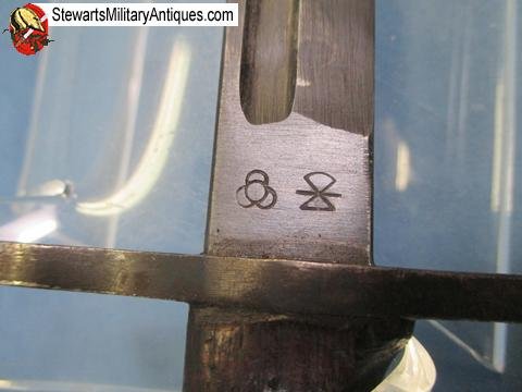  Japanese WWII Type 30 Bayonet, Tokyo Hourglass — image 5