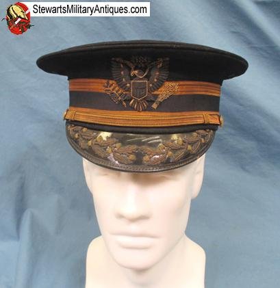  US Pre WWI Field Grade Staff Officers Dress Hat, Bullion Embroidery — image 2