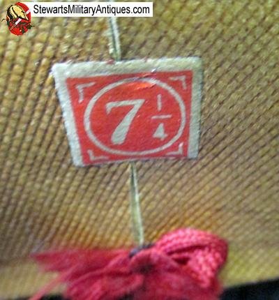  US Pre WWI Field Grade Staff Officers Dress Hat, Bullion Embroidery — image 3