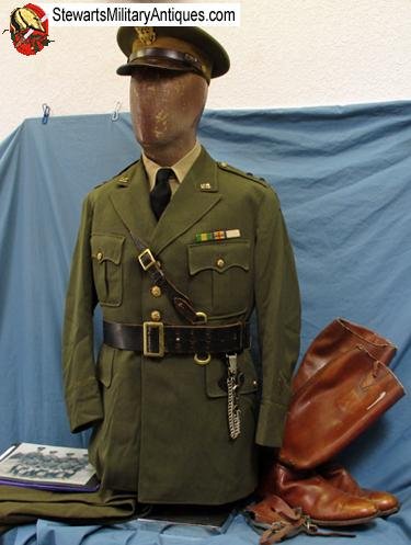  US 1930's Identified 26th Division Commander,  Major General's Uniform Set — image 2