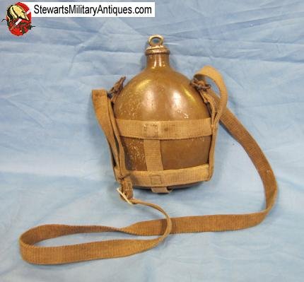  Japanese WWII Army EM Canteen & Harness, Dated Showa 15 — image 2