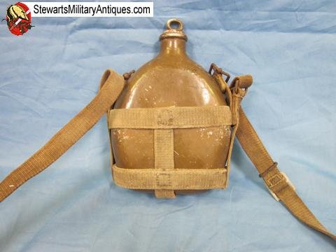  Japanese WWII Army EM Canteen & Harness, Dated Showa 15 — image 3
