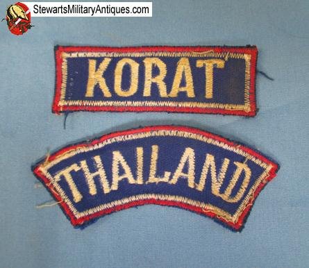  US Vietnam War Korat Thailand AFB Boonie Hat Insignia — image 2