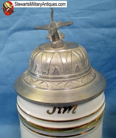  US Cold War Era Career USAF NCO Squadron Beer Stein Lot — image 3