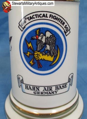  US Cold War Era Career USAF NCO Squadron Beer Stein Lot — image 7