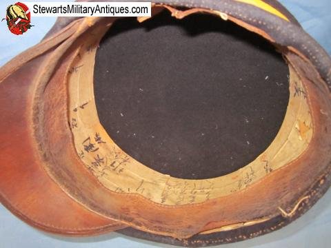  Japanese Meiji Era 1886 Pattern Infantry Hat, Early Style — image 6