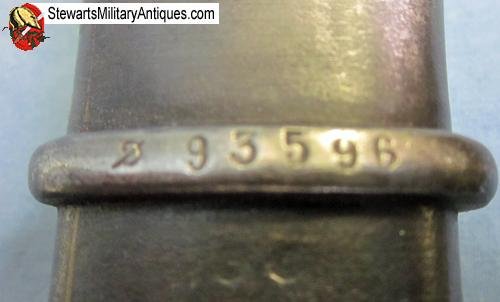  French WWI M1892 Berthier Bayonet, Modified — image 8