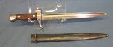 French WWI M1892 Berthier Bayonet, Modified