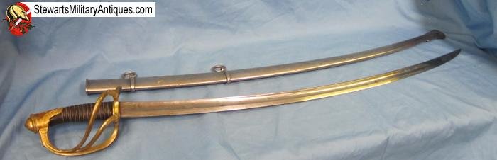  French M1822 Cavalry Officers Sword, 1877 Dated — image 5