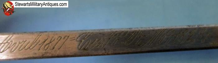  French M1822 Cavalry Officers Sword, 1877 Dated — image 9