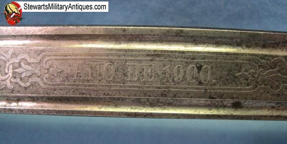  Mexican Revolution Era Mexican Army Officers Sword, Toledo 1900 — image 8