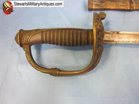  Spanish Army Officers Sword, Spanish American War Souvenir — image 4