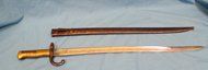 German Reissue French M1866 Chassepot Bayonet