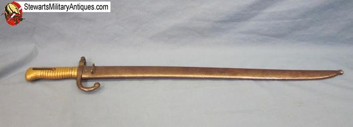  French Franco-Prussian War M1866 Chassepot Bayonet, 1868 Date   — image 2