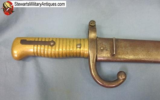  French Franco-Prussian War M1866 Chassepot Bayonet, 1868 Date   — image 3