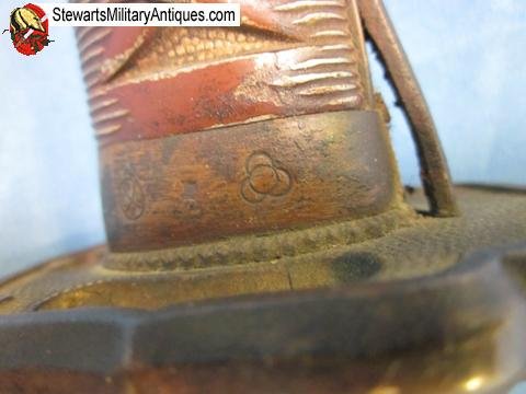  Japanese WWII Army Type 95 Army NCO Sword, Matching, Korkura, Iijima Sword Factory — image 4