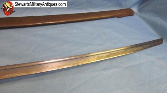  Japanese WWII Army Type 95 Army NCO Sword, Matching, Korkura, Iijima Sword Factory — image 6