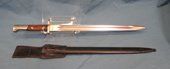 Belgium Model 1924 FN Bayonet and Frog