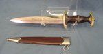 German WWII M1933 SA Dagger, RZM Blade M7/36, Horster Mfg