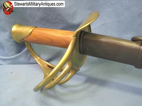  French 19th Century M1854 Dragoon Sword & Scabbard — image 3