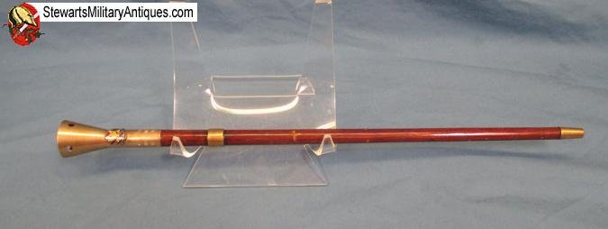  US Cold War Era Officers Presentation Swagger Stick — image 2