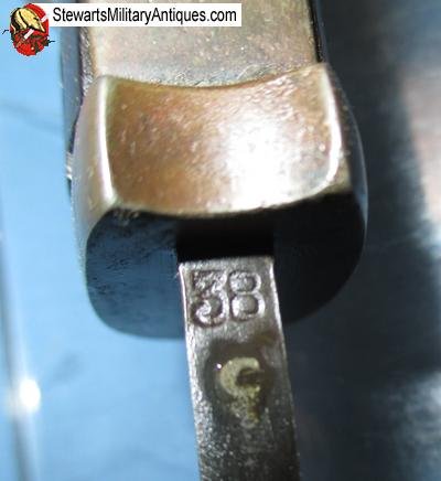  German WWII S84/98 Matching Bayonet, Berg 1938, Tropical Frog — image 8