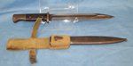 German WWII S84/98 Matching Bayonet, Berg 1938, Tropical Frog