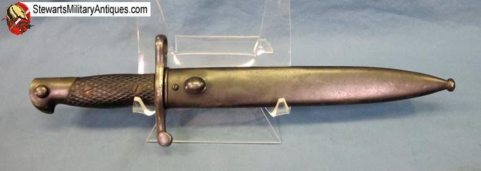  Spanish WWII M1893/16/41 Mauser Rifle Bayonet — image 2