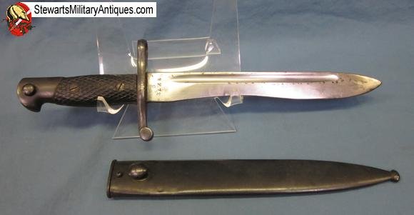  Spanish WWII M1893/16/41 Mauser Rifle Bayonet — image 3