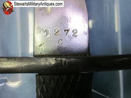  Spanish WWII M1893/16/41 Mauser Rifle Bayonet — image 4