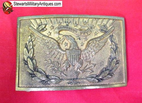  US Late 19th Century Army Officers Buckle — image 5
