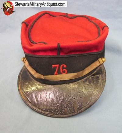  French WWI M1884 NCO Private Purchase Kepi, 76th Regiment — image 2